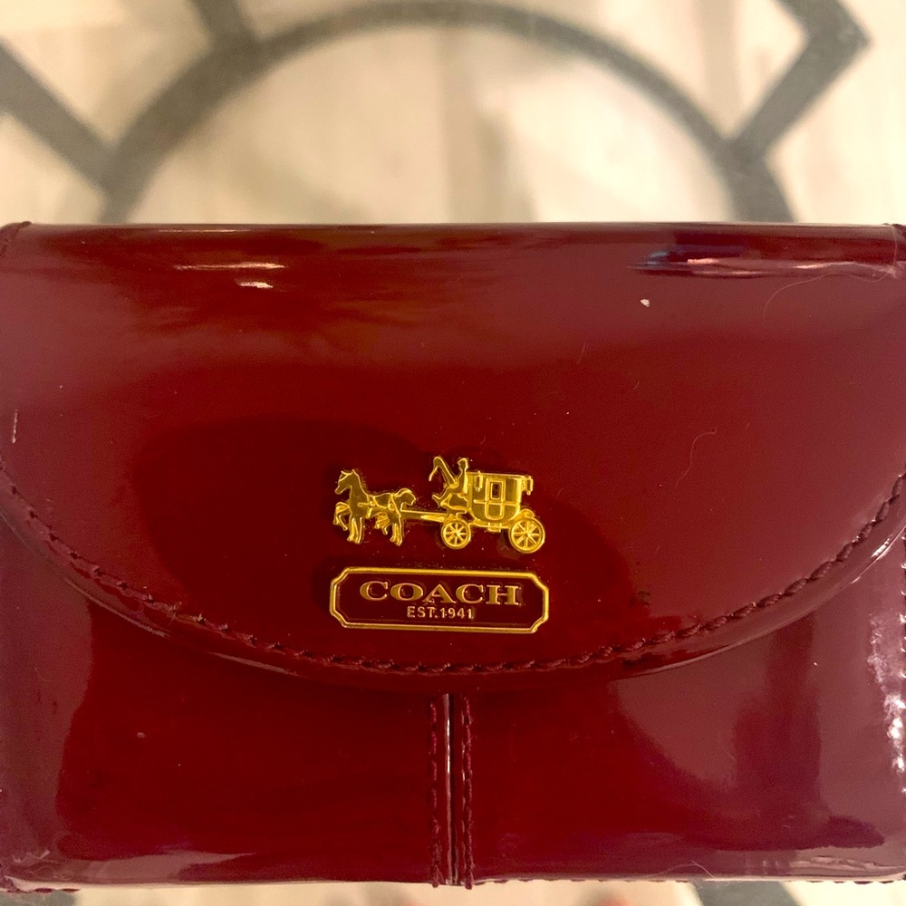 Coach mini wallet